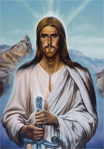 Картина А. Рекуненко 'Христос-воин'