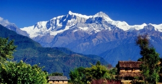 Горы в Гималаях