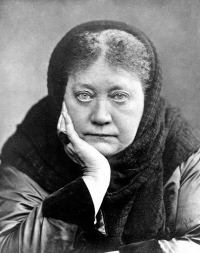 Елена Петровна Блаватская, фото 1 января 1889 г., Лондон