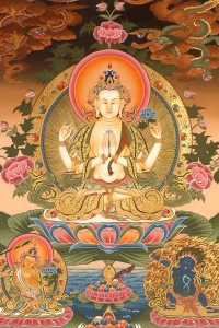 Боддхисатва Авалокитешвара, "тысячерукий" Учитель Сострадания