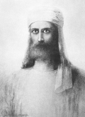 Портрет Махатмы Мории,  худ. Герман Шмихен,  1884 год. 