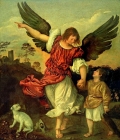 'Archangel Raphael and Tobias', Titian