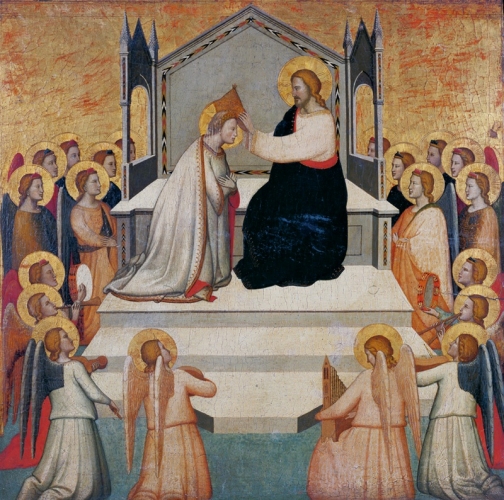 Коронование Марии. Мазо ди Банко. XIV век