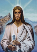 'Христос-воин' - картина А. Рекуненко и Л. Резник.